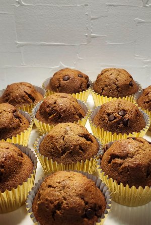 Gluten Free Banana Muffins 6 Nos.